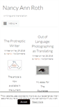 Mobile Screenshot of nancyannroth.com